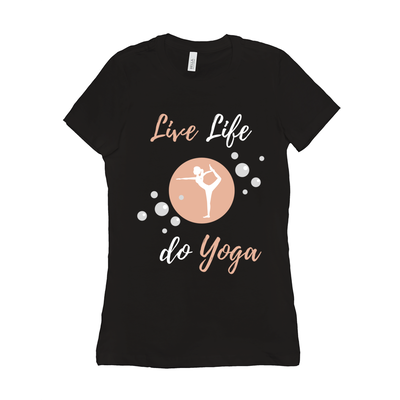 Live Life do yoga tshirt