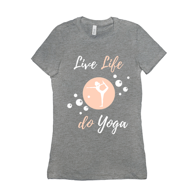 Live Life do yoga tshirt