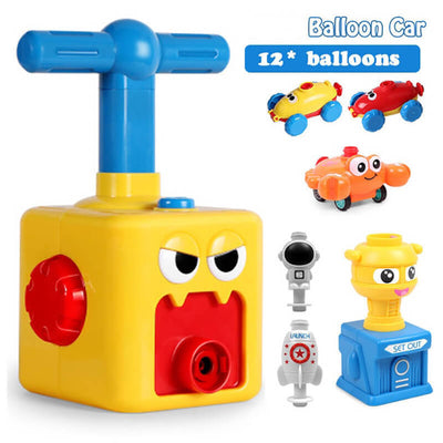 BALLOON LAUNCHER CAR TOY SET