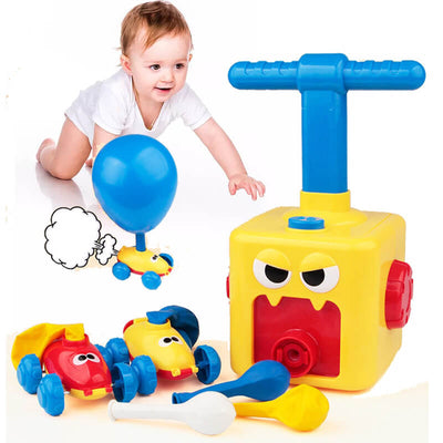 BALLOON LAUNCHER CAR TOY SET