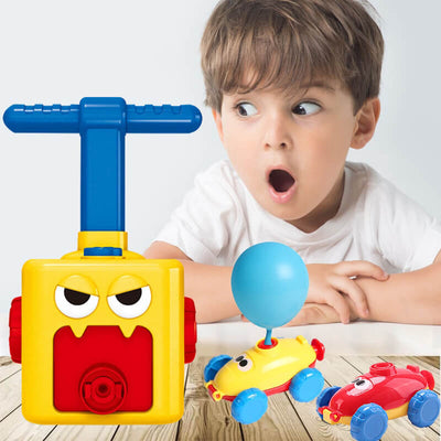 BALLOON LAUNCHER CAR TOY SET