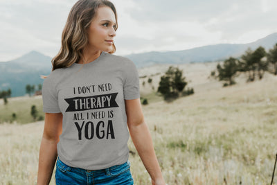 All I Need Is Yoga - Women's V-Neck