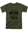 All I Need Is Yoga - Men's T-Shirt  (Regular Fit)