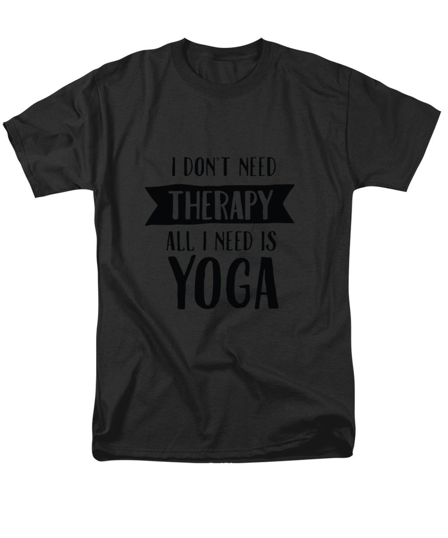 All I Need Is Yoga - Men's T-Shirt  (Regular Fit)