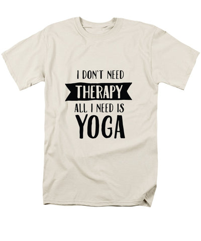 All I Need Is Yoga - Men's T-Shirt  (Regular Fit)