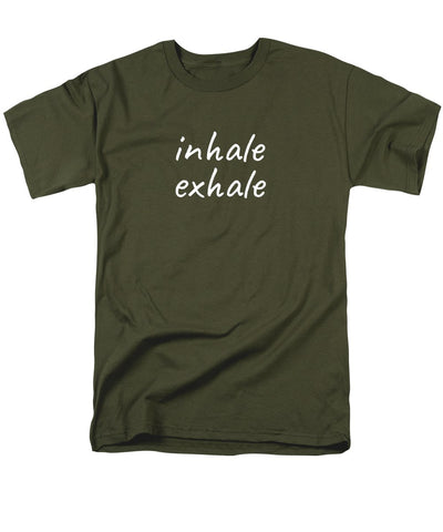 Inhale Exhale - Men's T-Shirt  (Regular Fit)