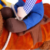 RIDING COWBOY DOG COSTUME