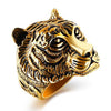 VINTAGE TIGER HEAD RING