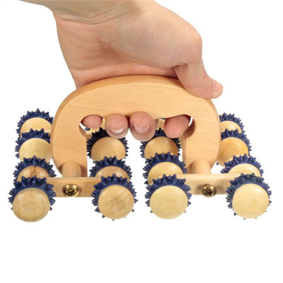 WOODEN MASSAGE WHEEL